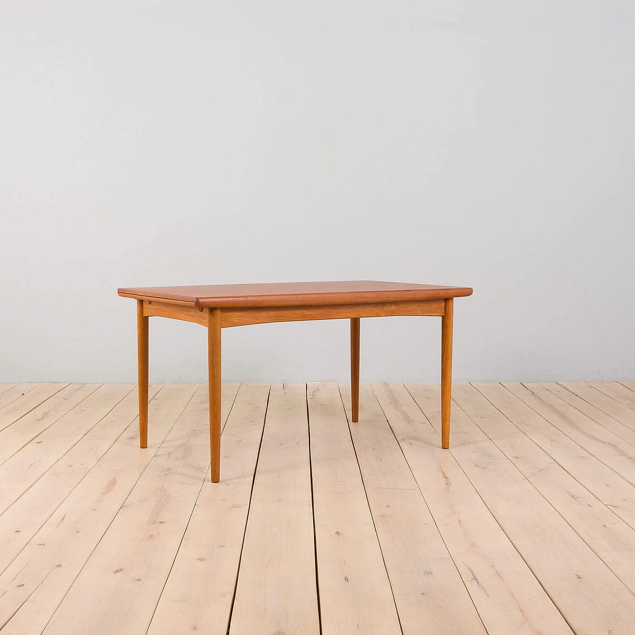 Skovby teak extension dining table, 1960s 2