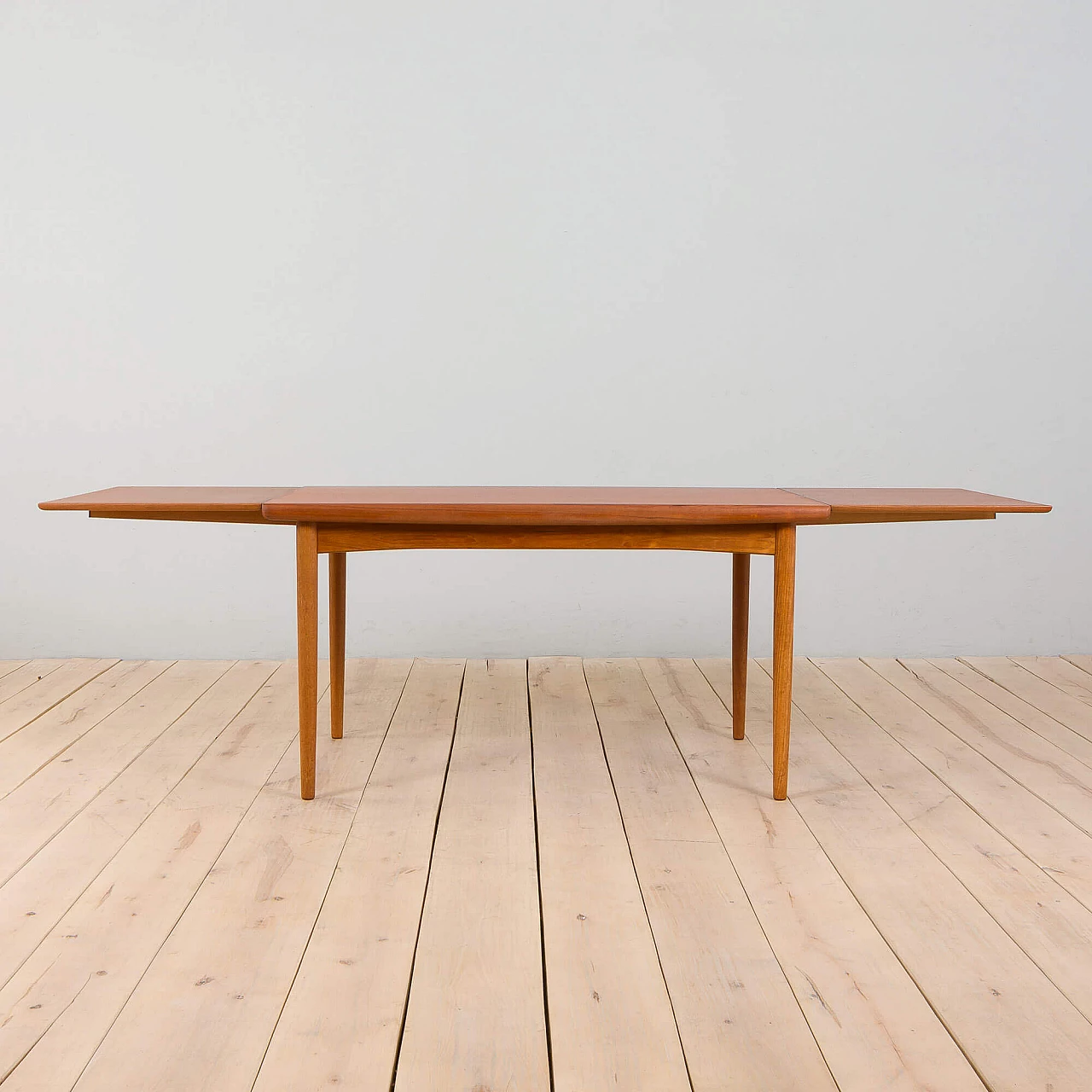 Skovby teak extension dining table, 1960s 4