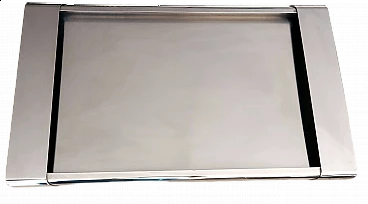 Tiffany stainless steel tray by Silvio Coppola for Alessi, 2000s