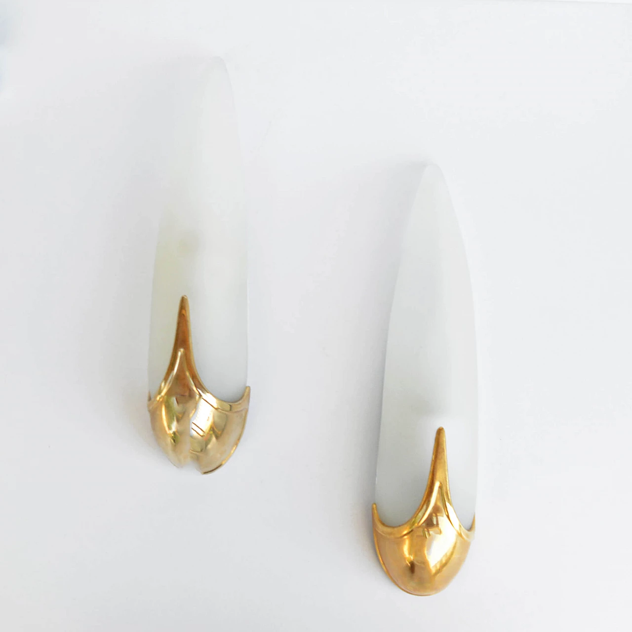 Pair of 162 Marga wall sconces by Zbigniew Kochanek for Karko, 1980s 1