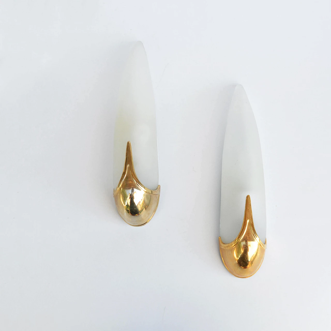 Pair of 162 Marga wall sconces by Zbigniew Kochanek for Karko, 1980s 4
