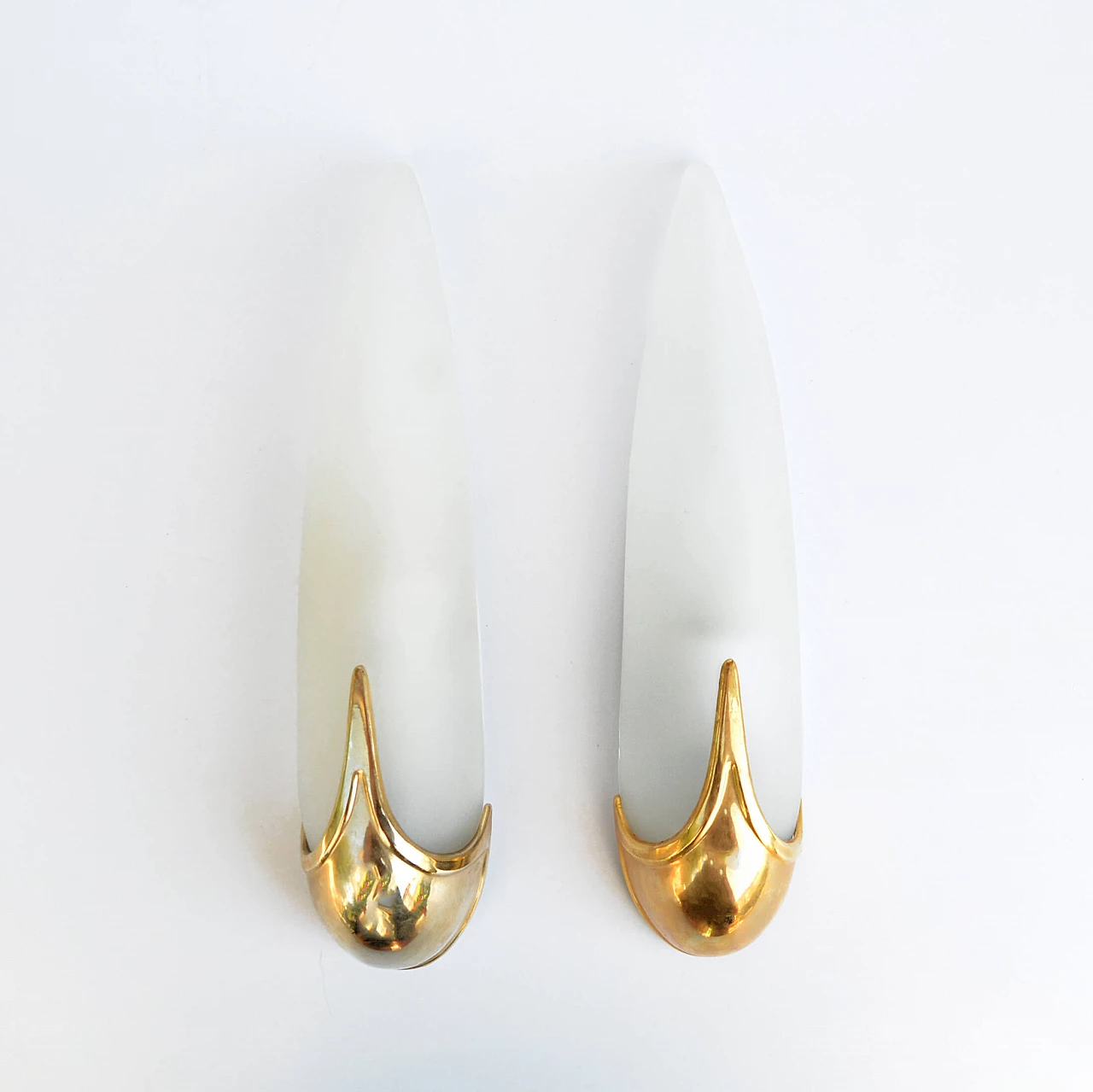 Pair of 162 Marga wall sconces by Zbigniew Kochanek for Karko, 1980s 5