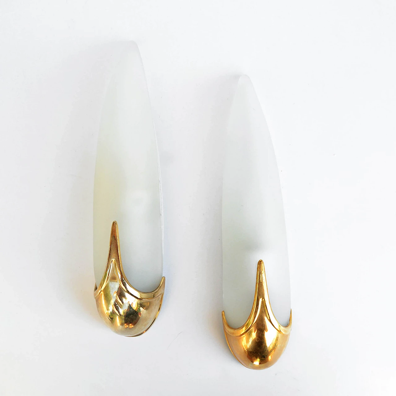Pair of 162 Marga wall sconces by Zbigniew Kochanek for Karko, 1980s 9