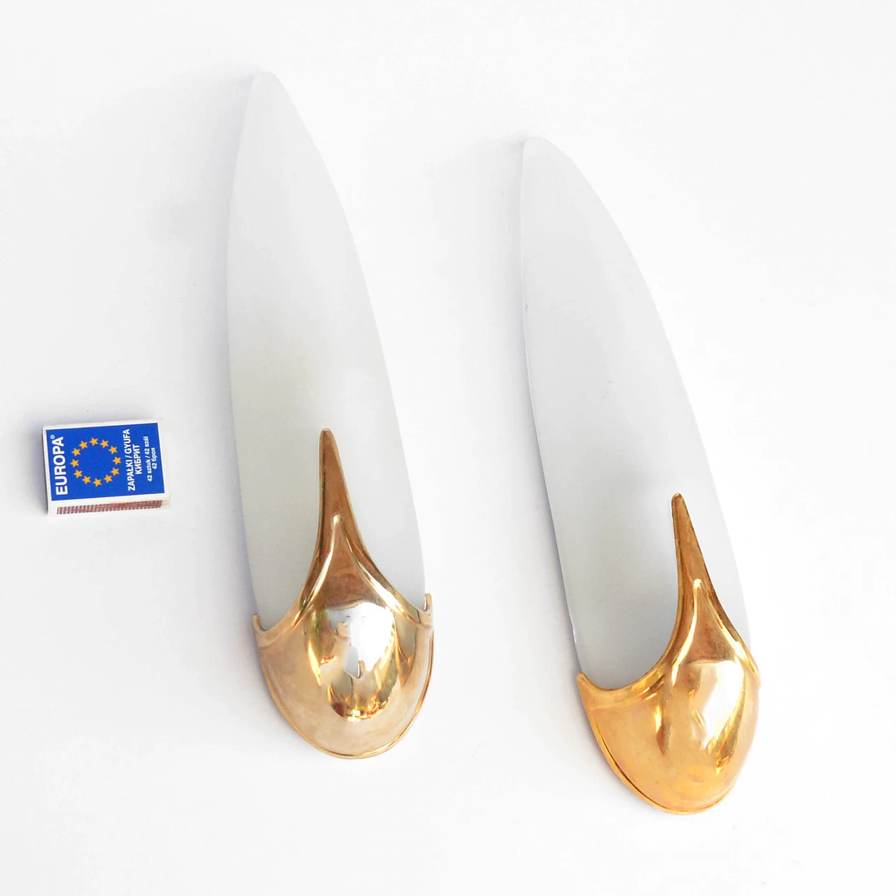 Pair of 162 Marga wall sconces by Zbigniew Kochanek for Karko, 1980s 11