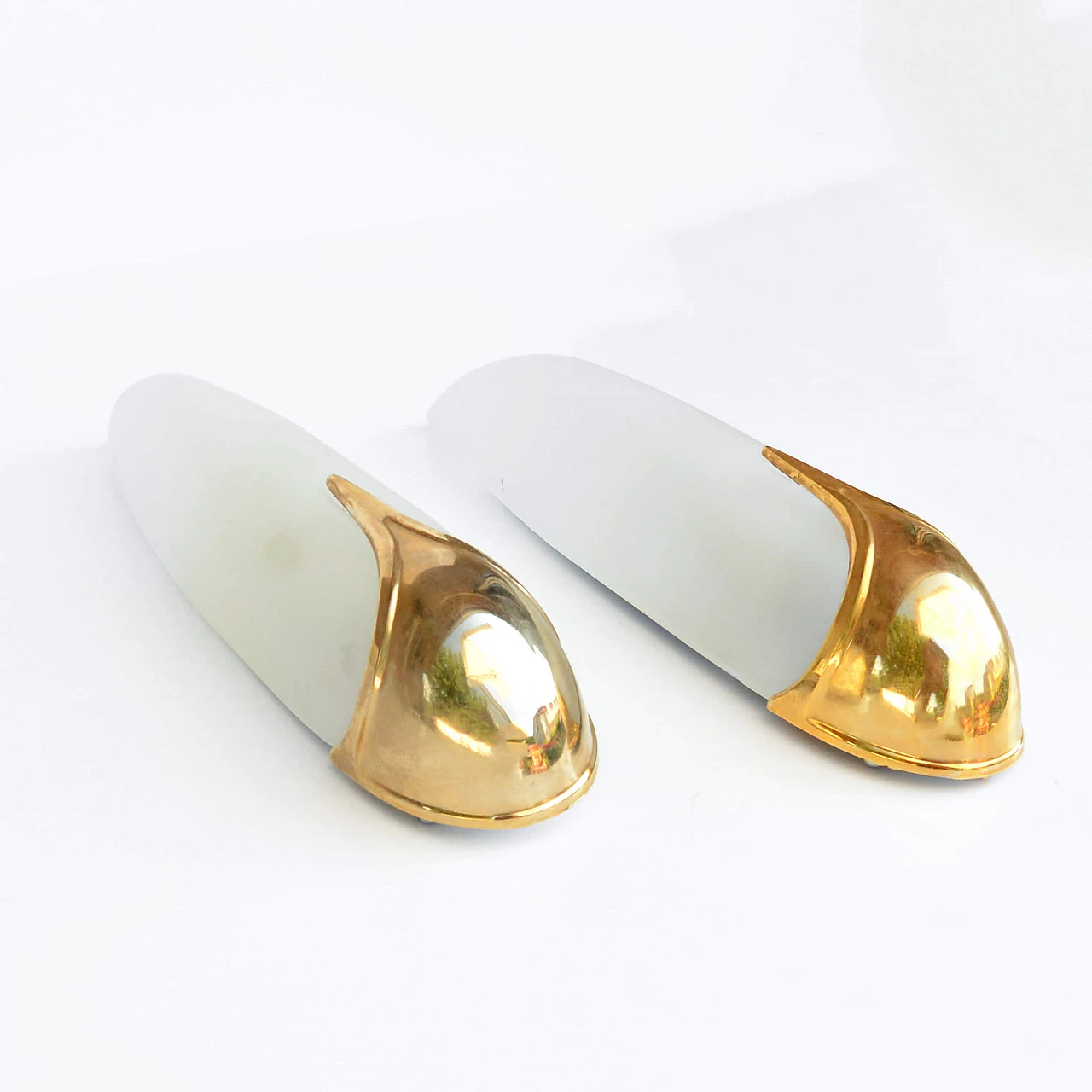 Pair of 162 Marga wall sconces by Zbigniew Kochanek for Karko, 1980s 12