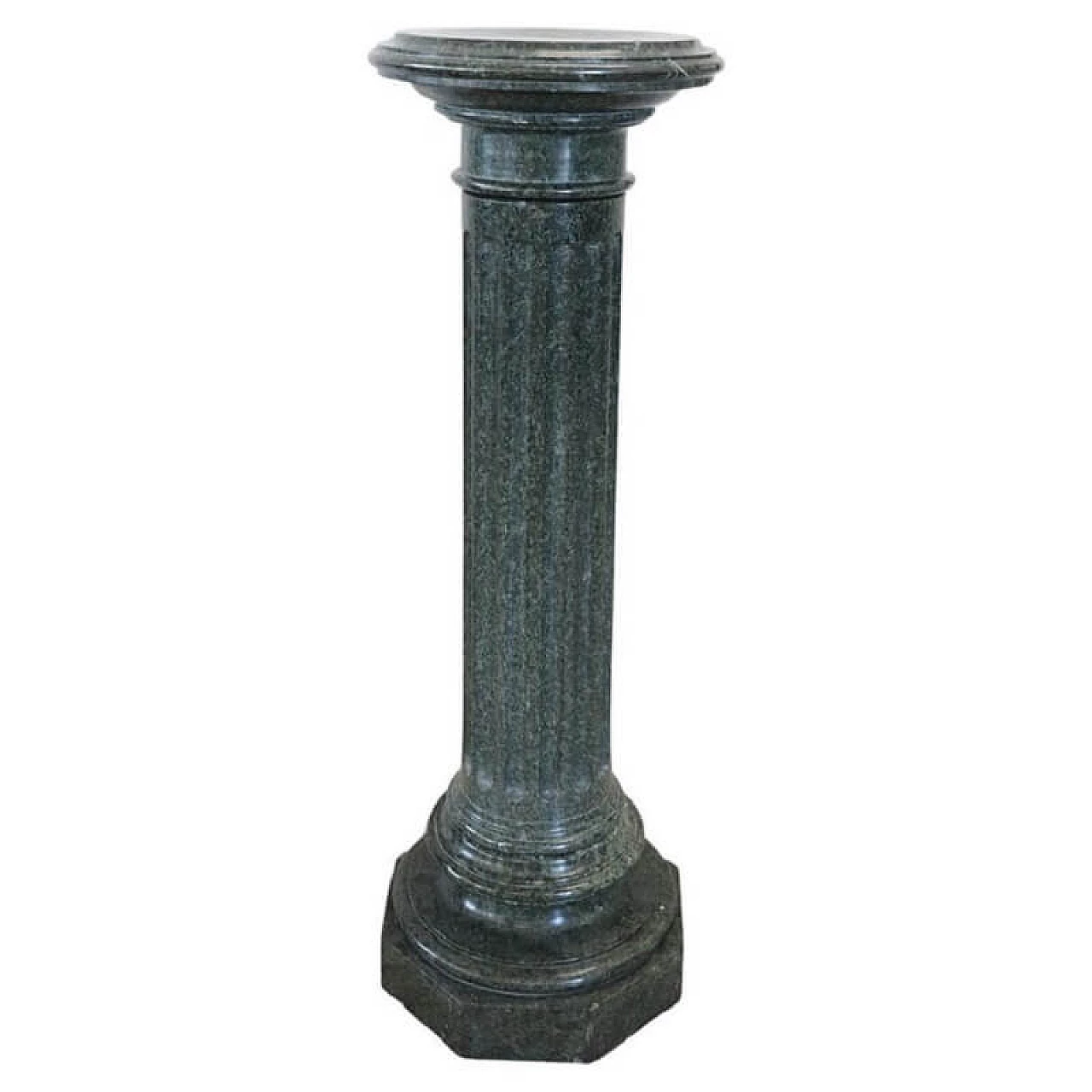 Colonna in marmo verde delle Alpi, '800 1