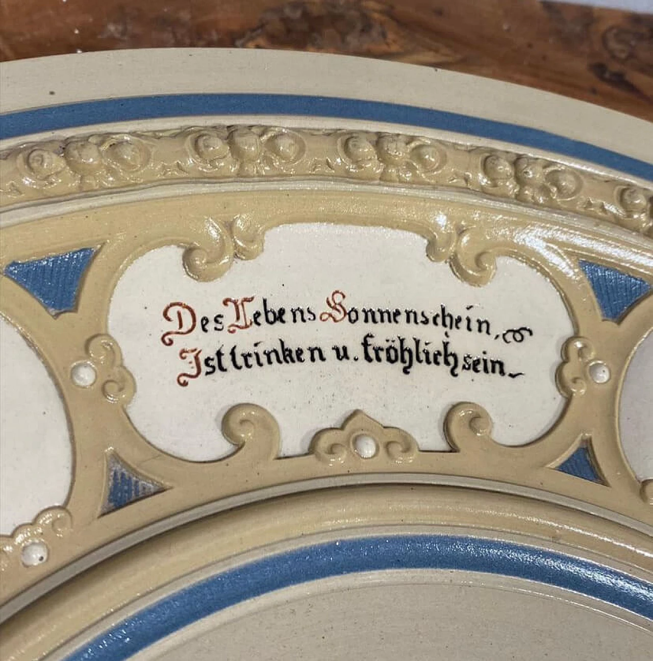 Zuppiera in ceramica decorata per Villeroy e Boch, inizio '900 7
