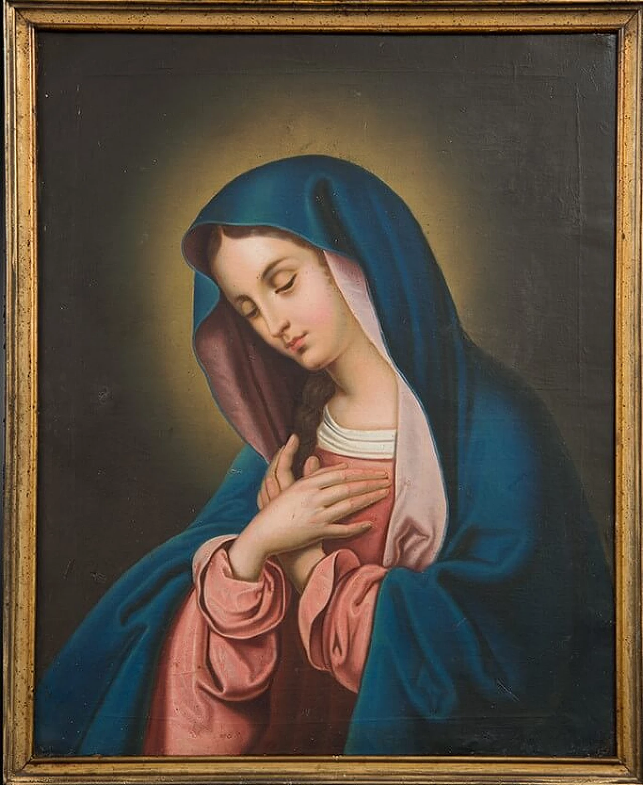 Madonna, olio su tela, inizio '800 4