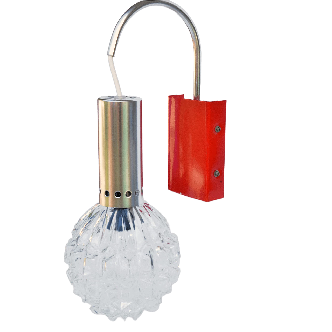 4521 wall lamp for VEB Narva Leuchten, 1970s 20