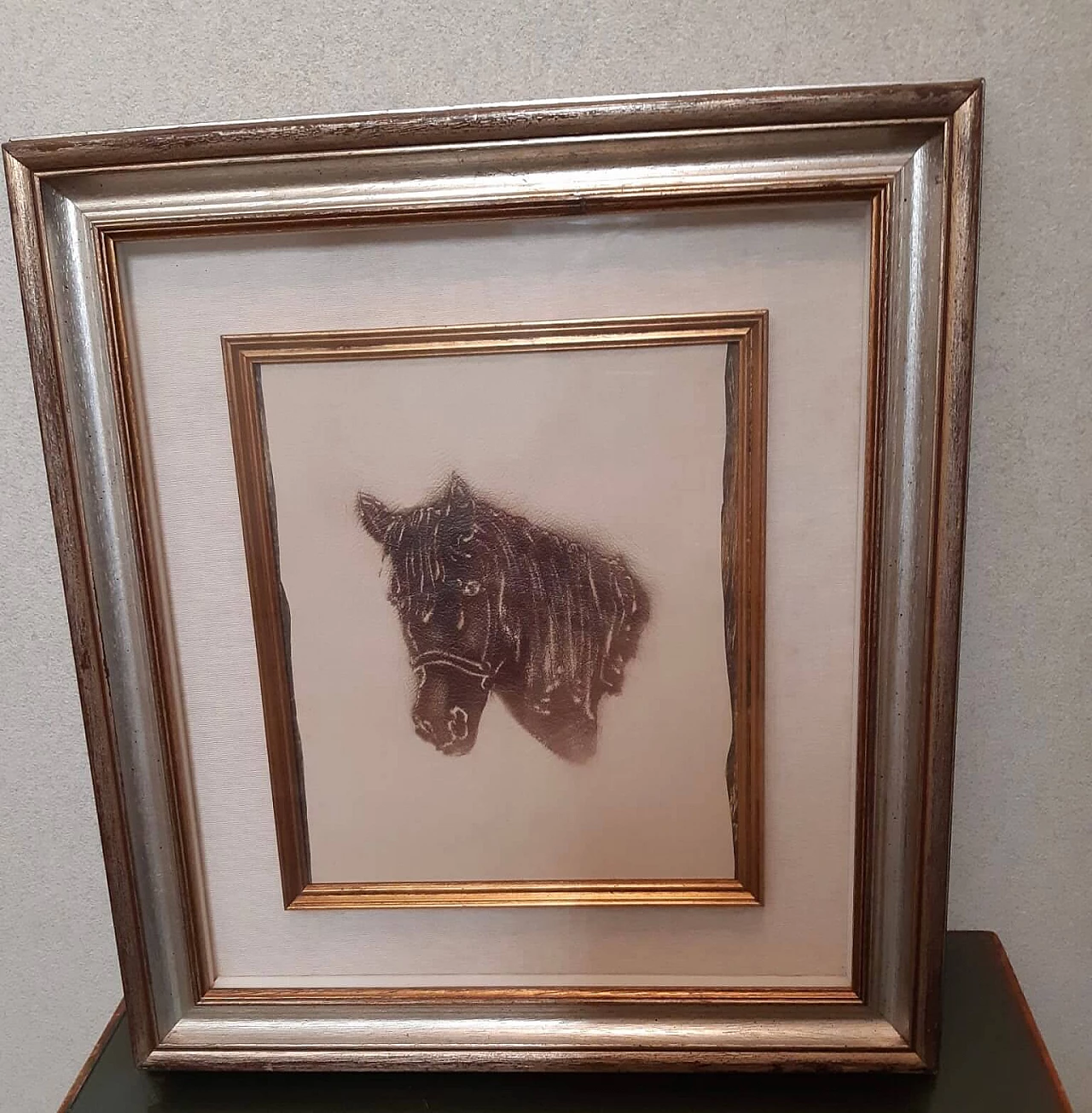 Gregorio Mancino, Cavallo, dipinto su pelle, 1989 1