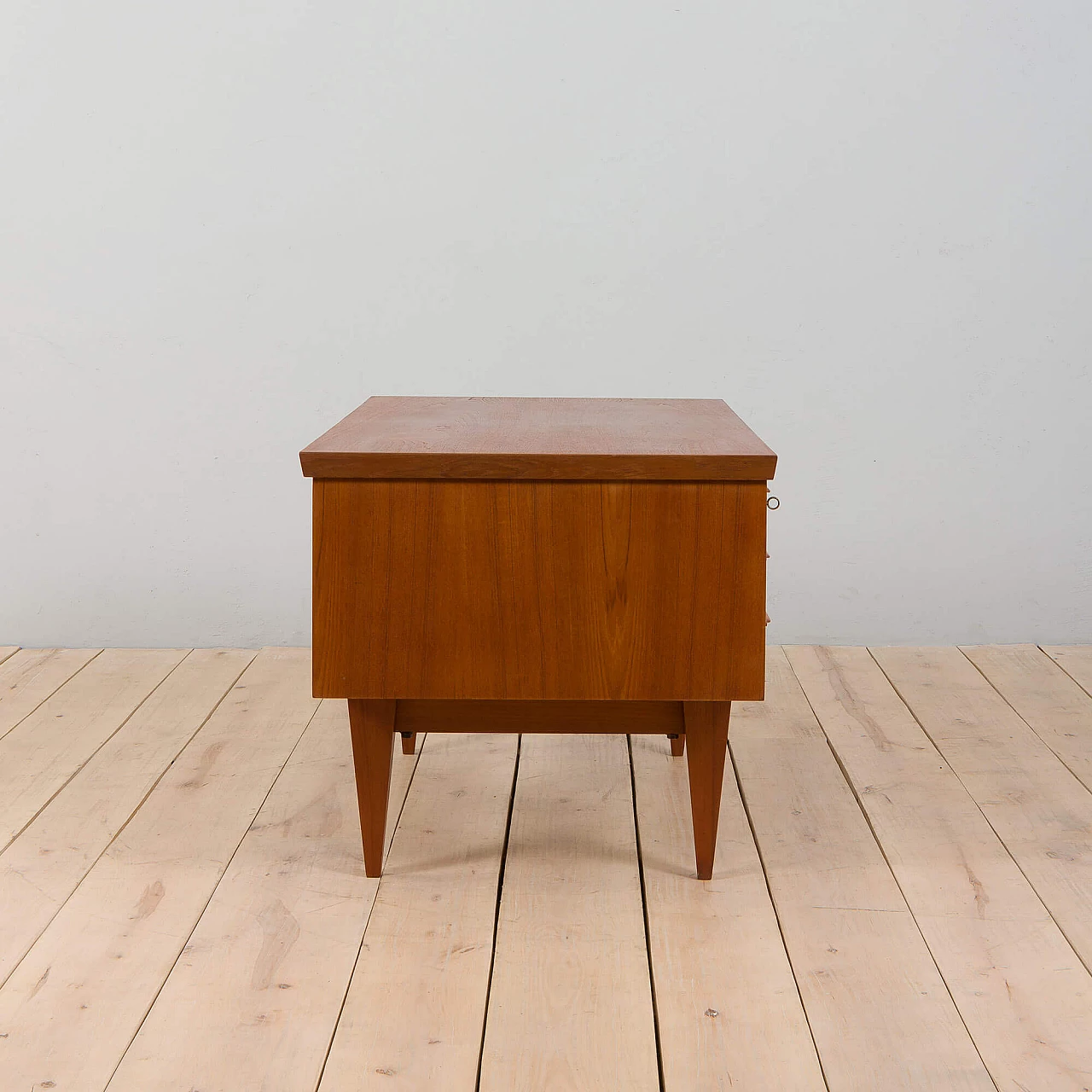 Danish teak desk in the style of Illum Wikkelso, 1960s 7