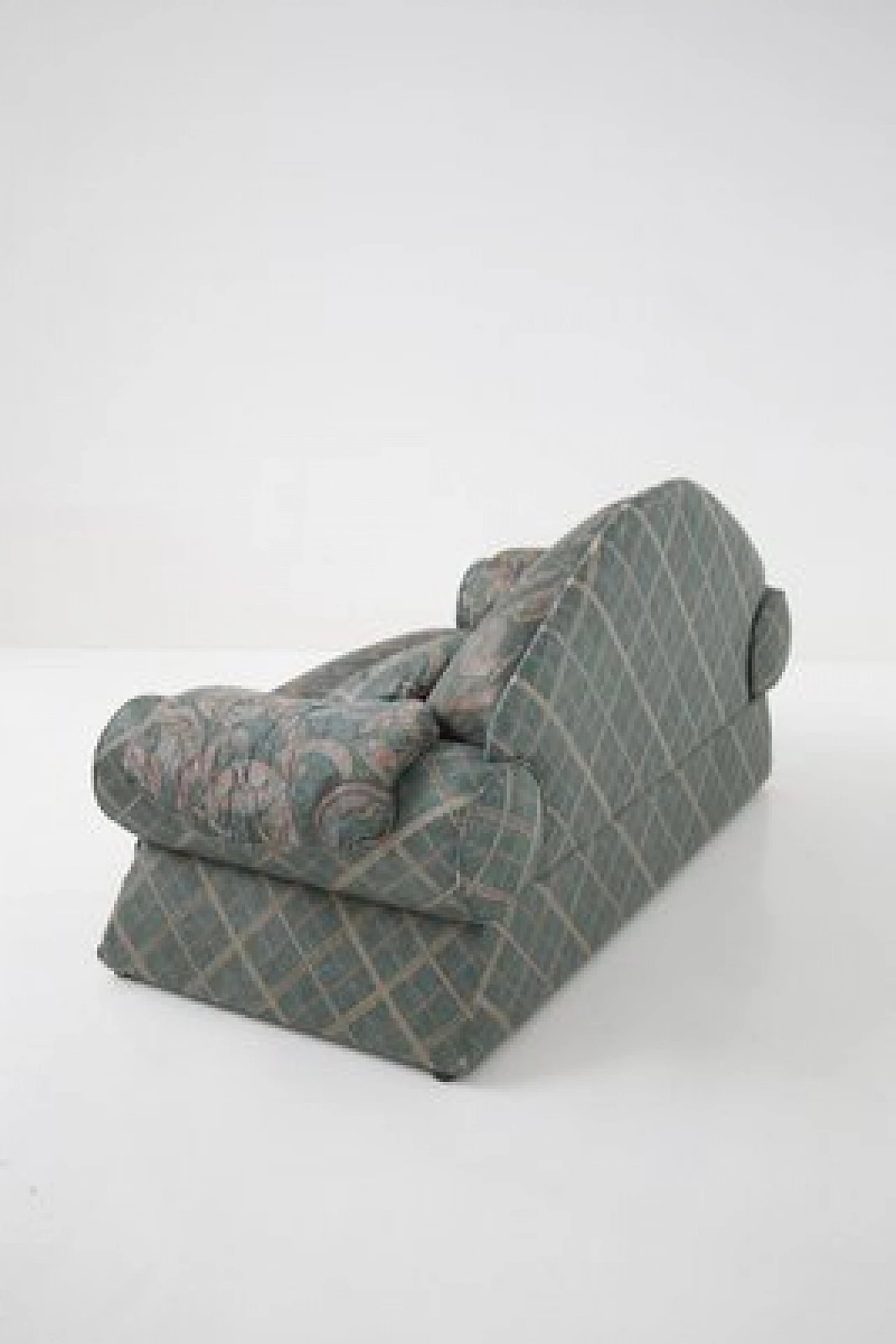Pair of fabric sofas, 1970s 20