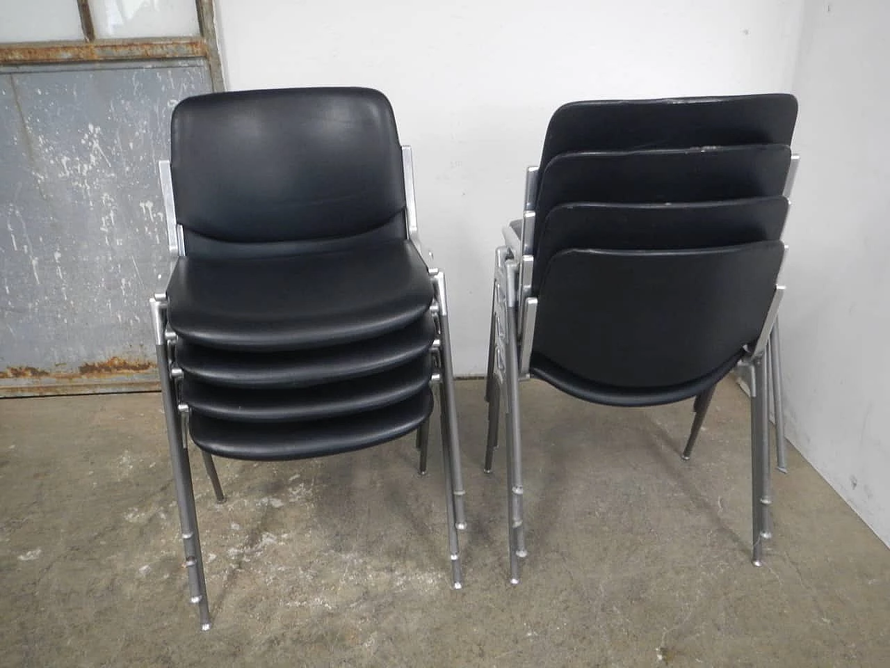 Sedia da ufficio per Anonima Castelli, anni '70 2