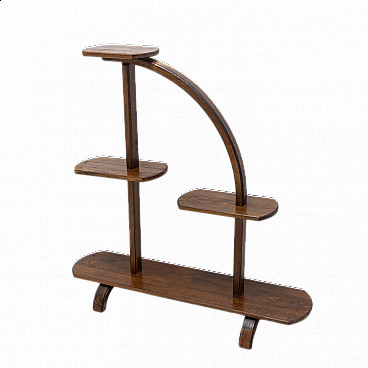 Beech plant stand, 1960s