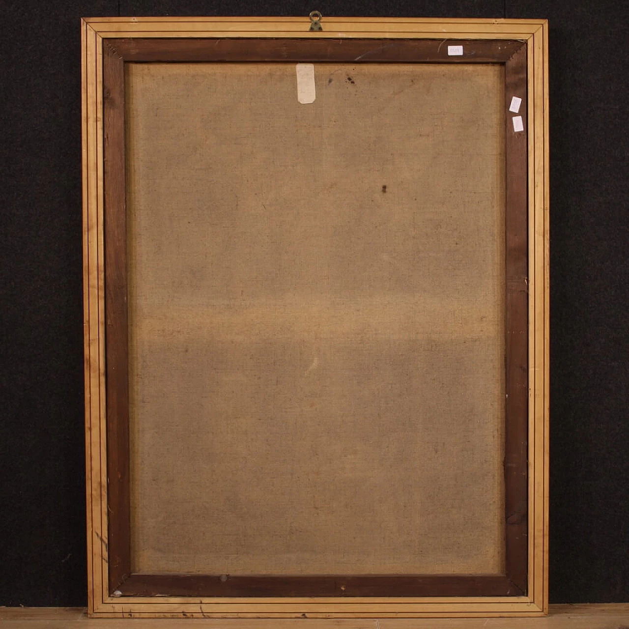 E. Frassine, San Rocco, oil on canvas 12