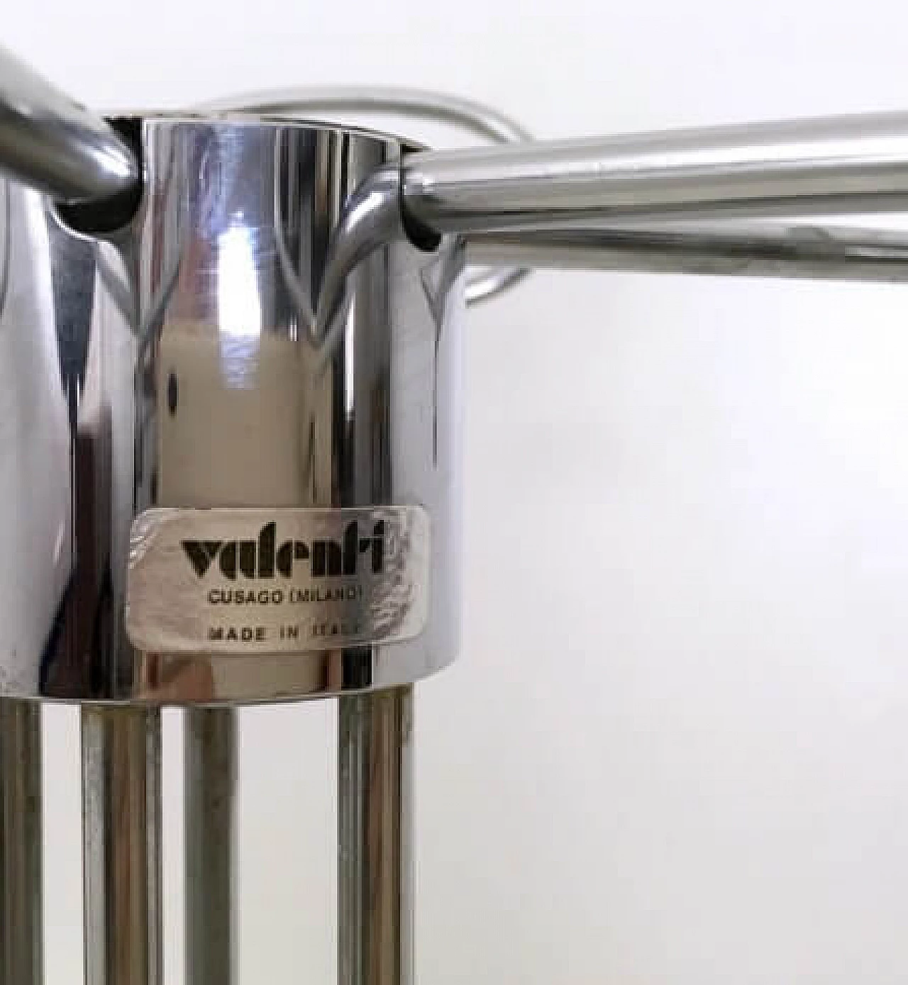 Chromed metal coat rack by Valenti, 1960s 6