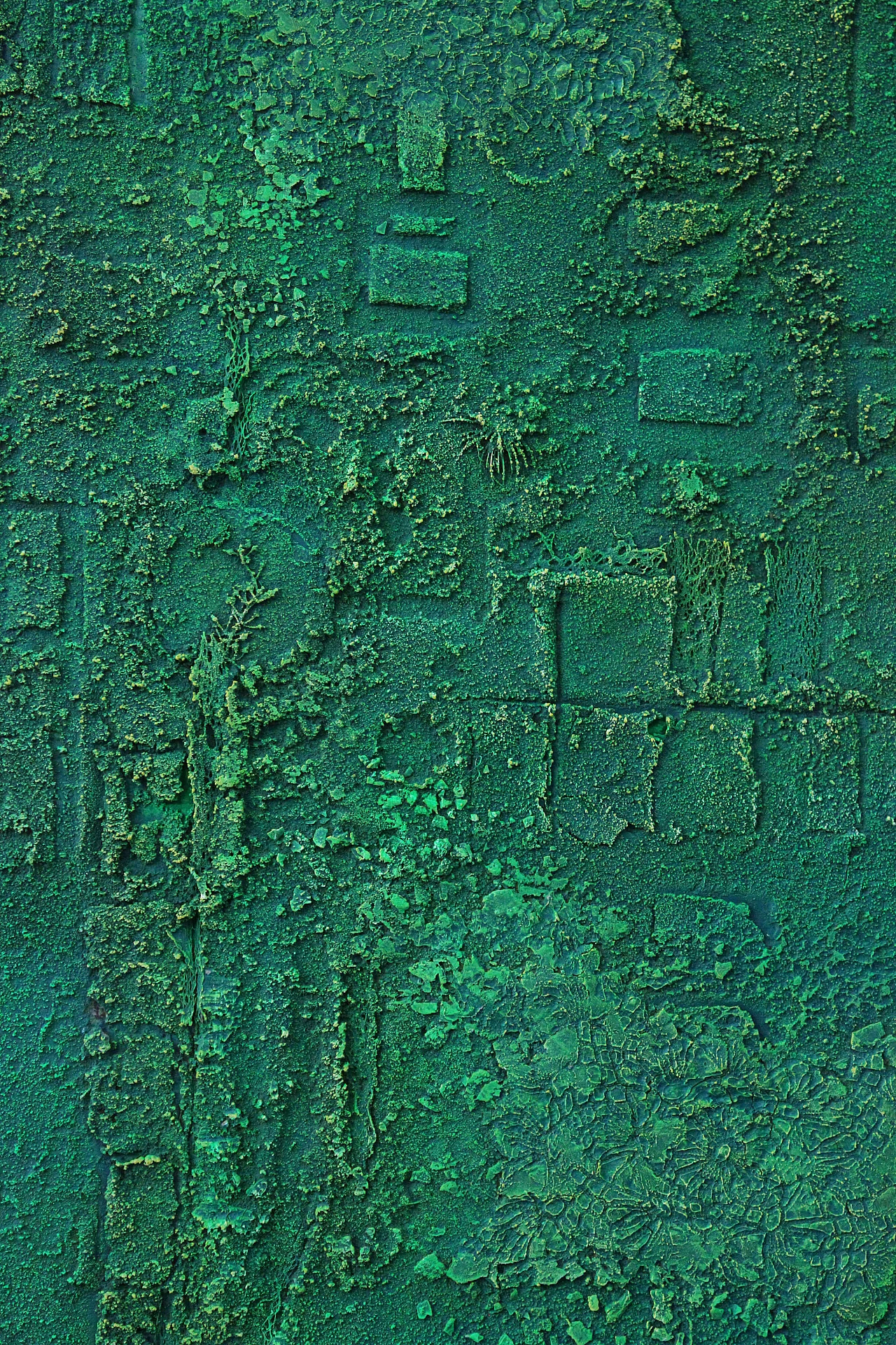 Stefano Bersani, Deserto verde, tecnica mista, 2014 2