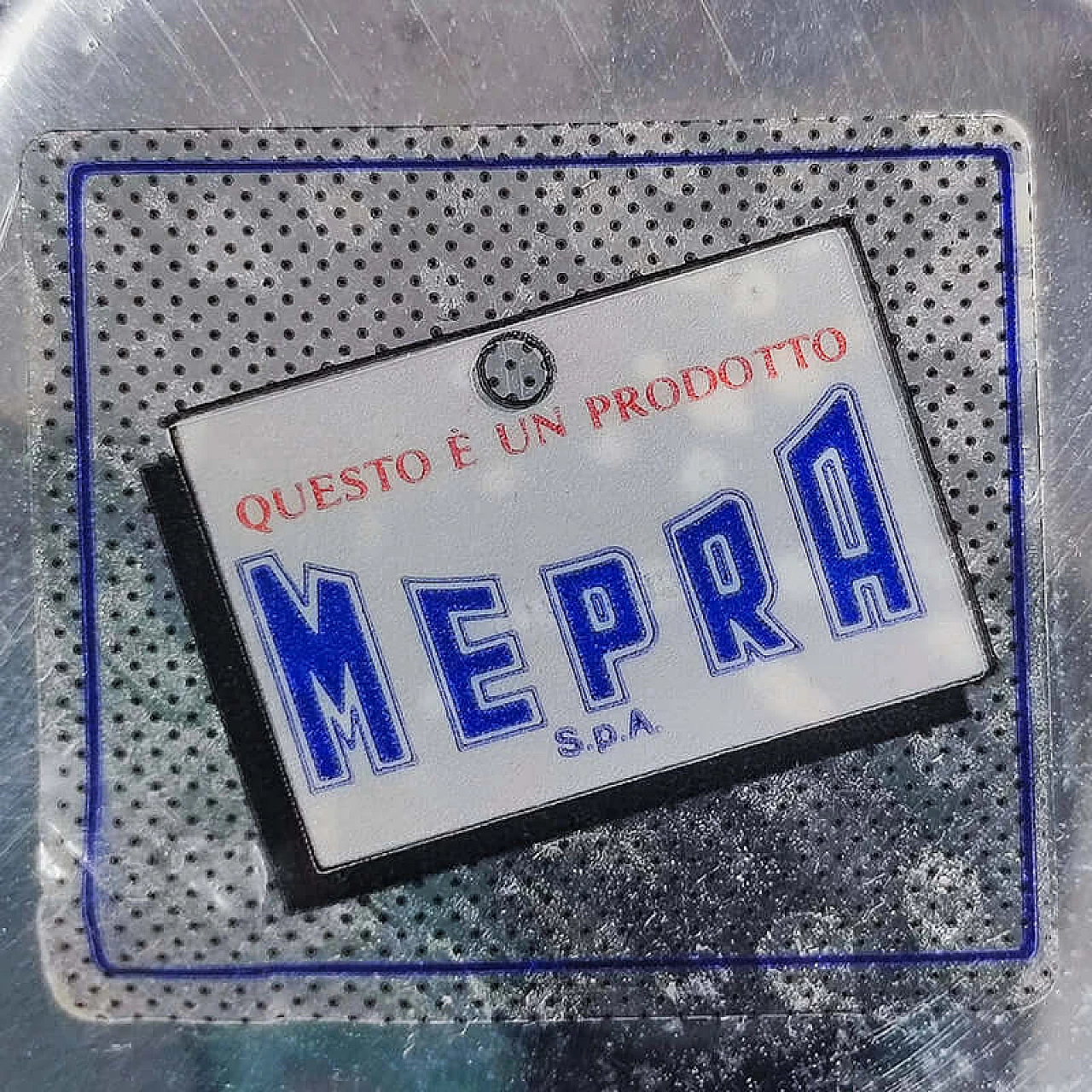 Shaker per cocktail in acciaio inossidabile di Mepra, anni '50 6