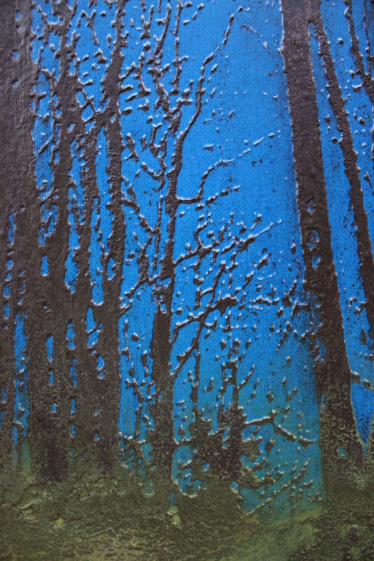 Stefano Bersani, Boscaglia Relief, tecnica mista, 2014 4