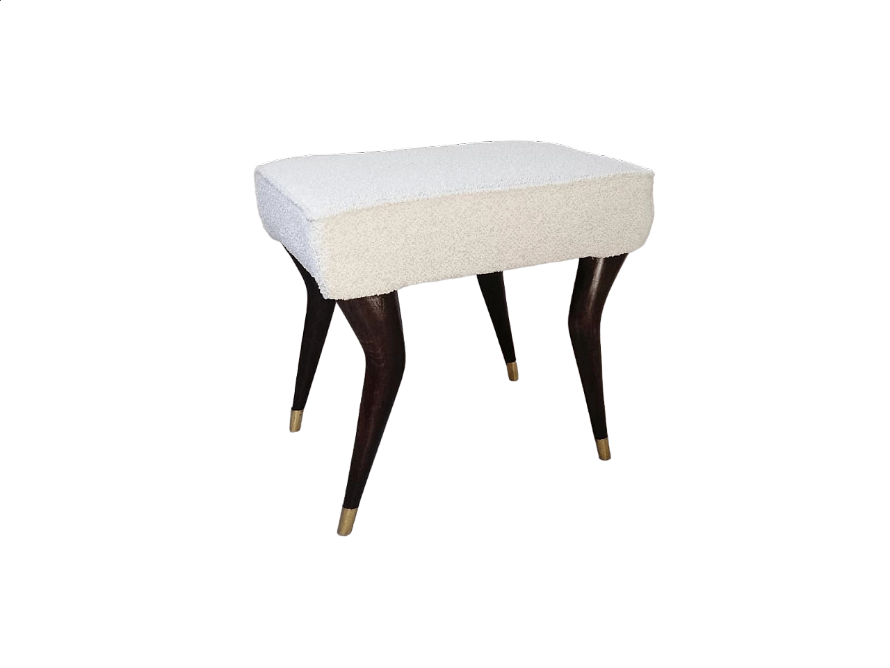 Footrest in the style of Melchiorre Bega, 1950s 4