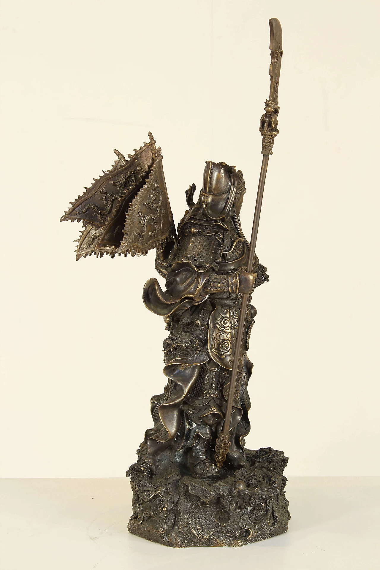 God of war, Japanese bronze sculpture, 1950s 5