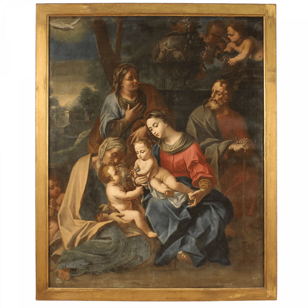 Sacra Famiglia, olio su tela, seconda metà del '600 13