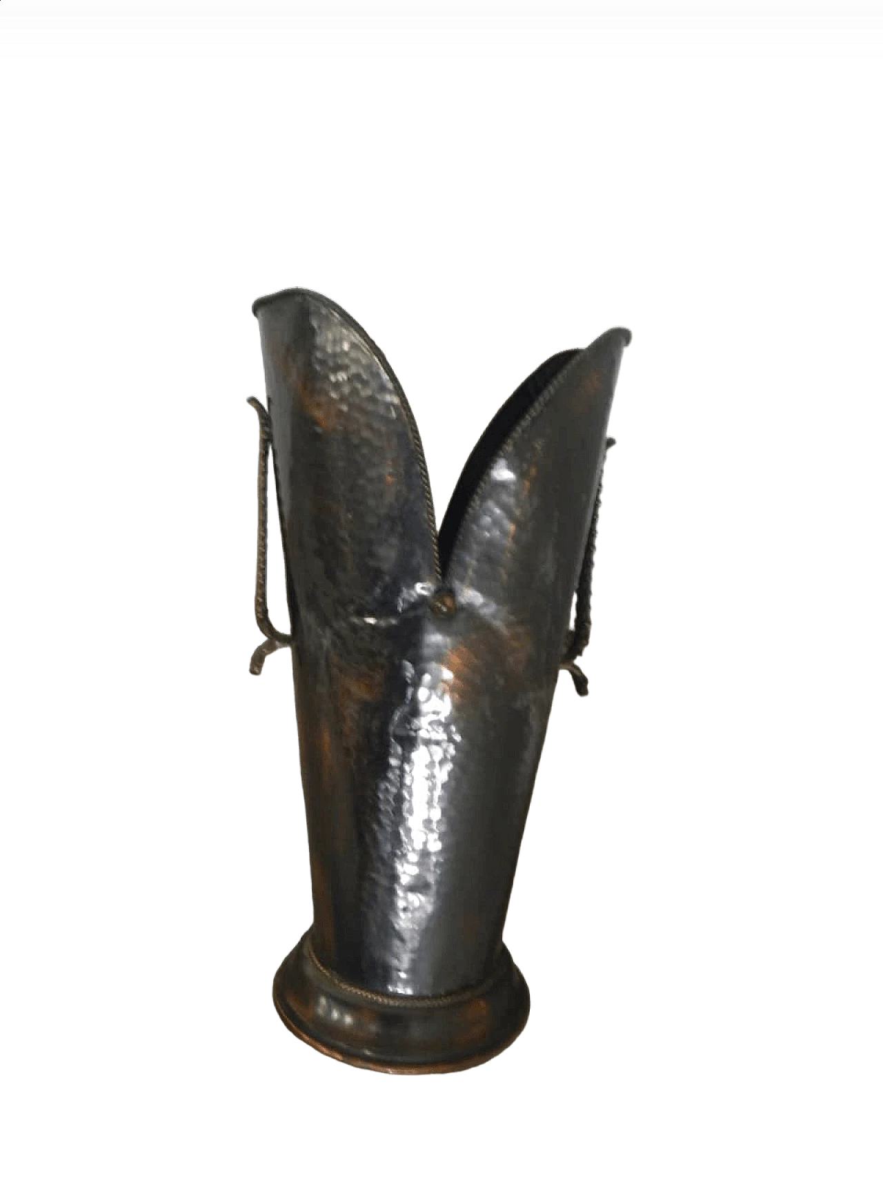 Painted copper umbrella stand, 1950s 13