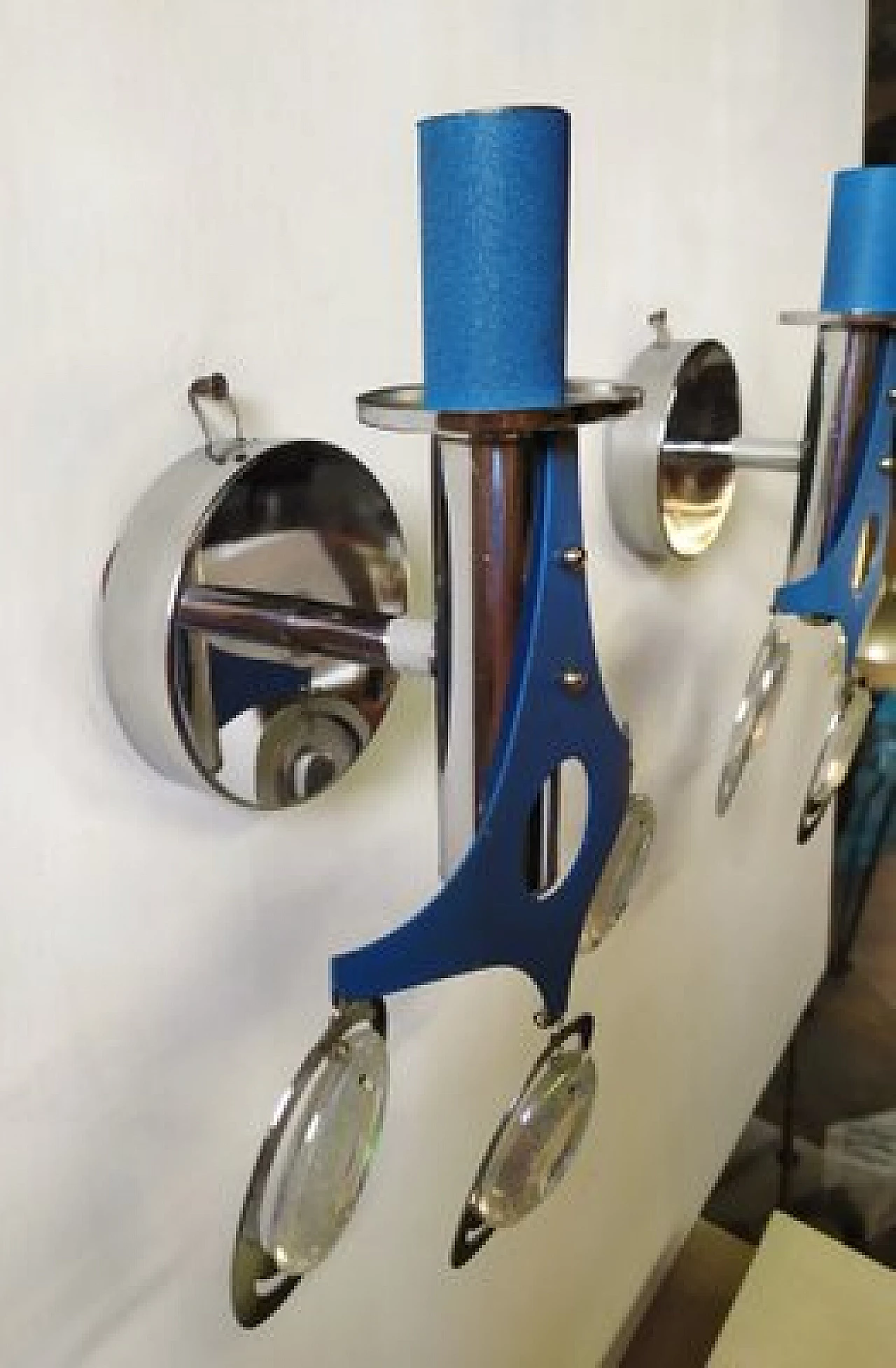 Coppia di appliques attribuite a Oscar Torlasco, anni '60 4