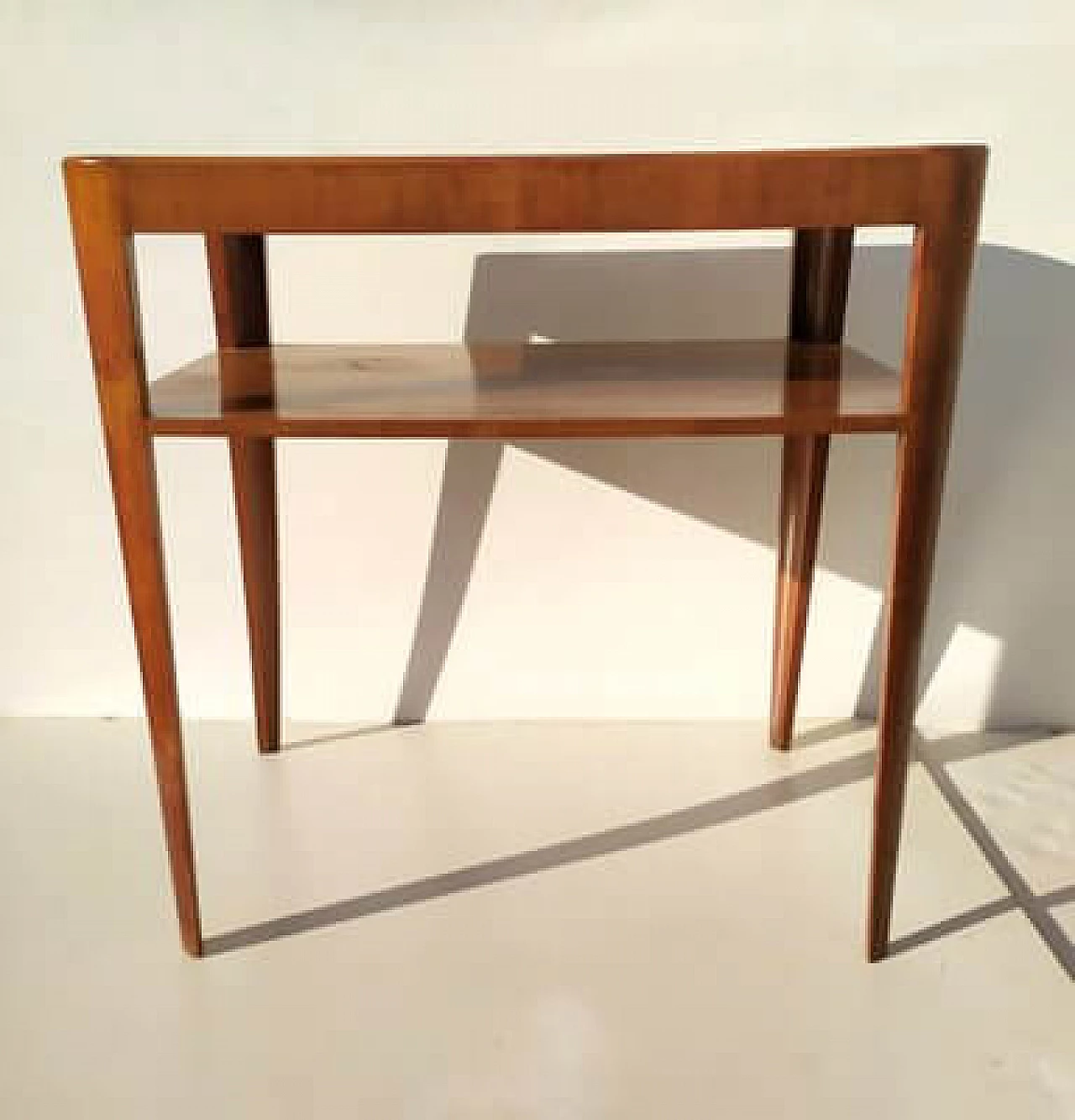 Wood console table attributed to Gio Ponti for Casa & Giardino, 1940s 1