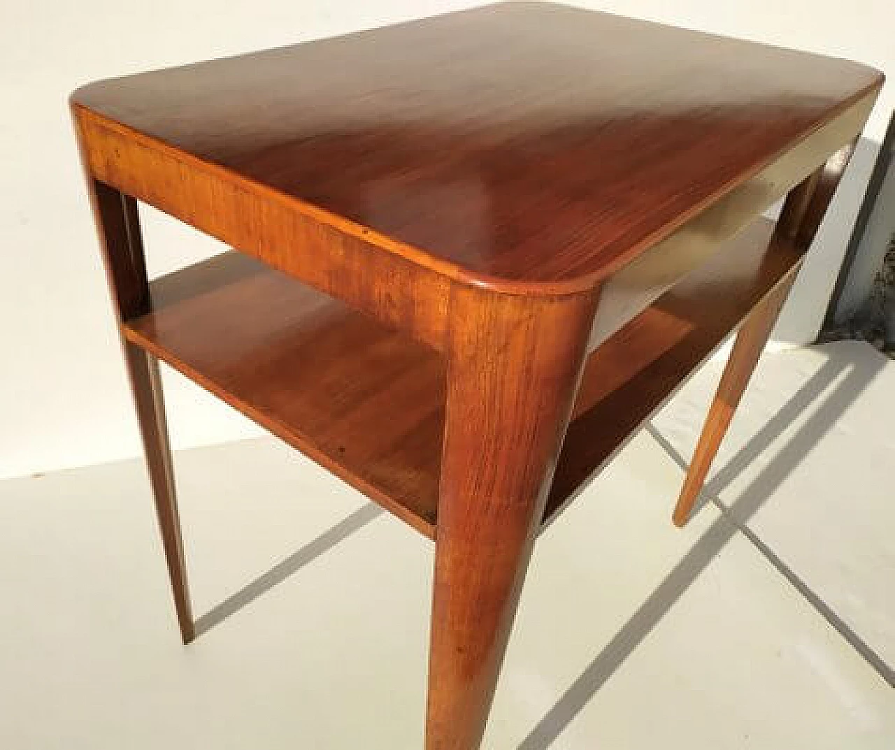 Wood console table attributed to Gio Ponti for Casa & Giardino, 1940s 2