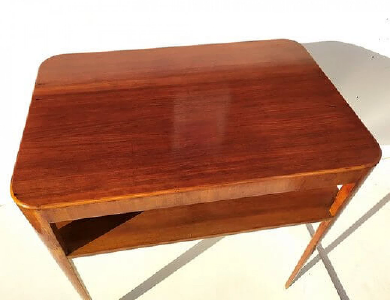 Wood console table attributed to Gio Ponti for Casa & Giardino, 1940s 4