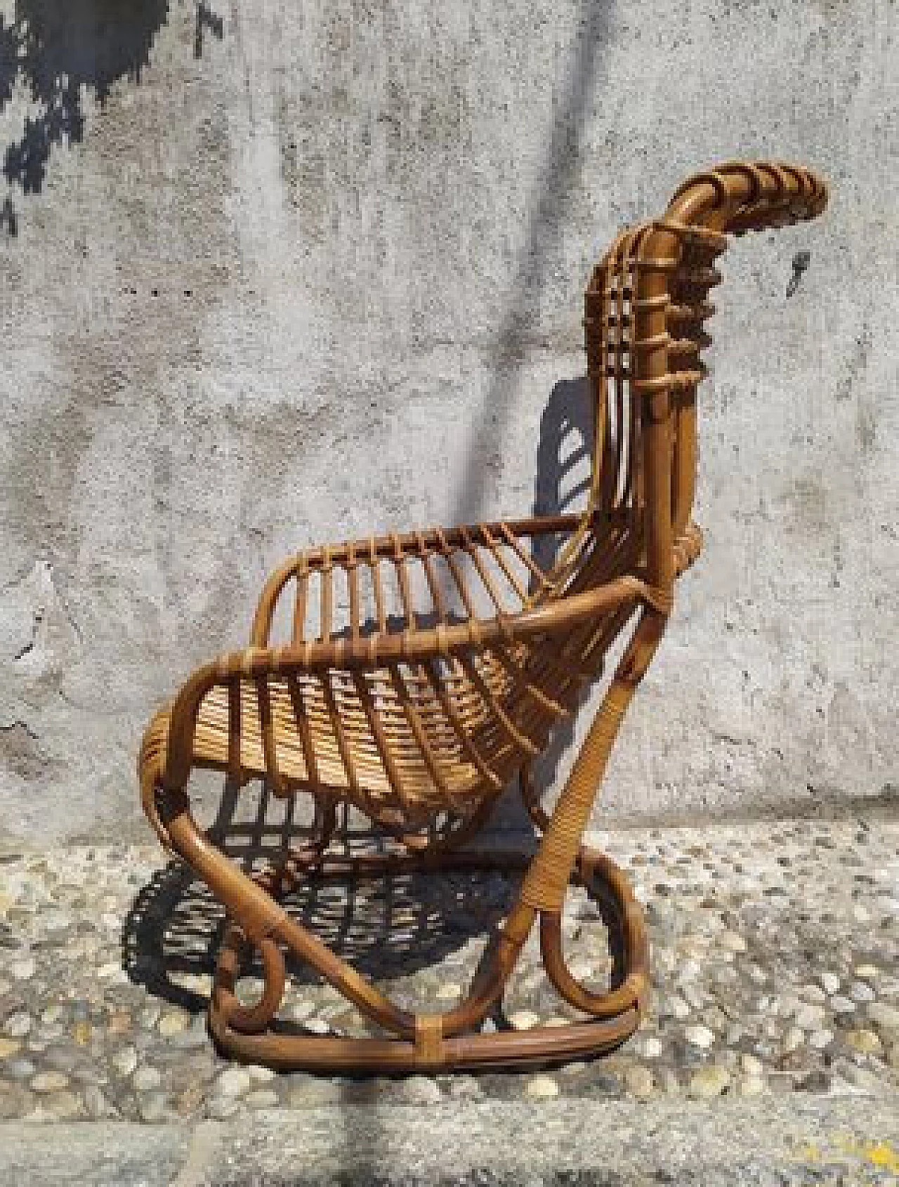 BP4 wicker armchair by Tito Agnoli for Pierantonio Bonacina, 1959 3