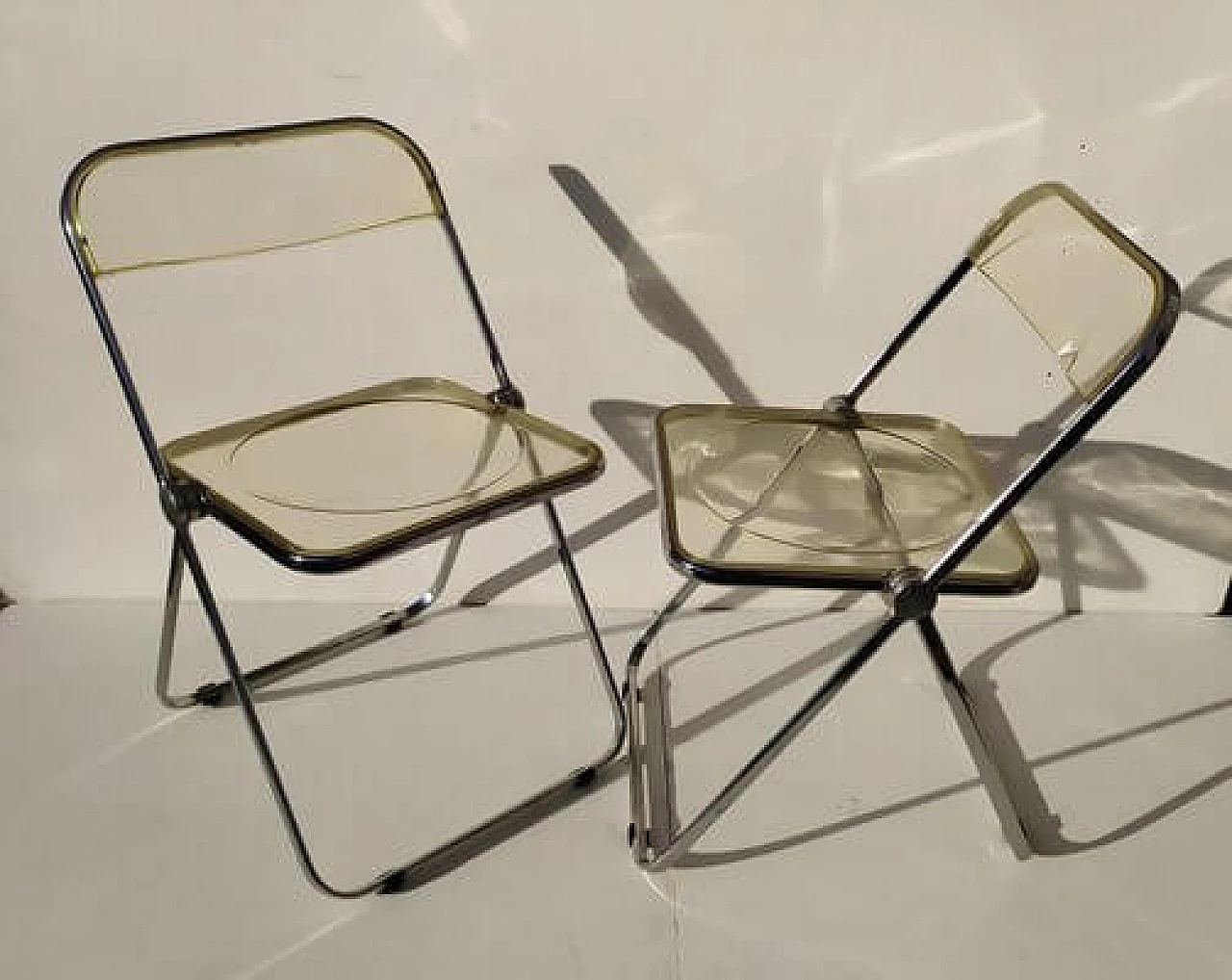 4 Plia chairs by Giancarlo Piretti for Anonima Castelli, 1960s 3