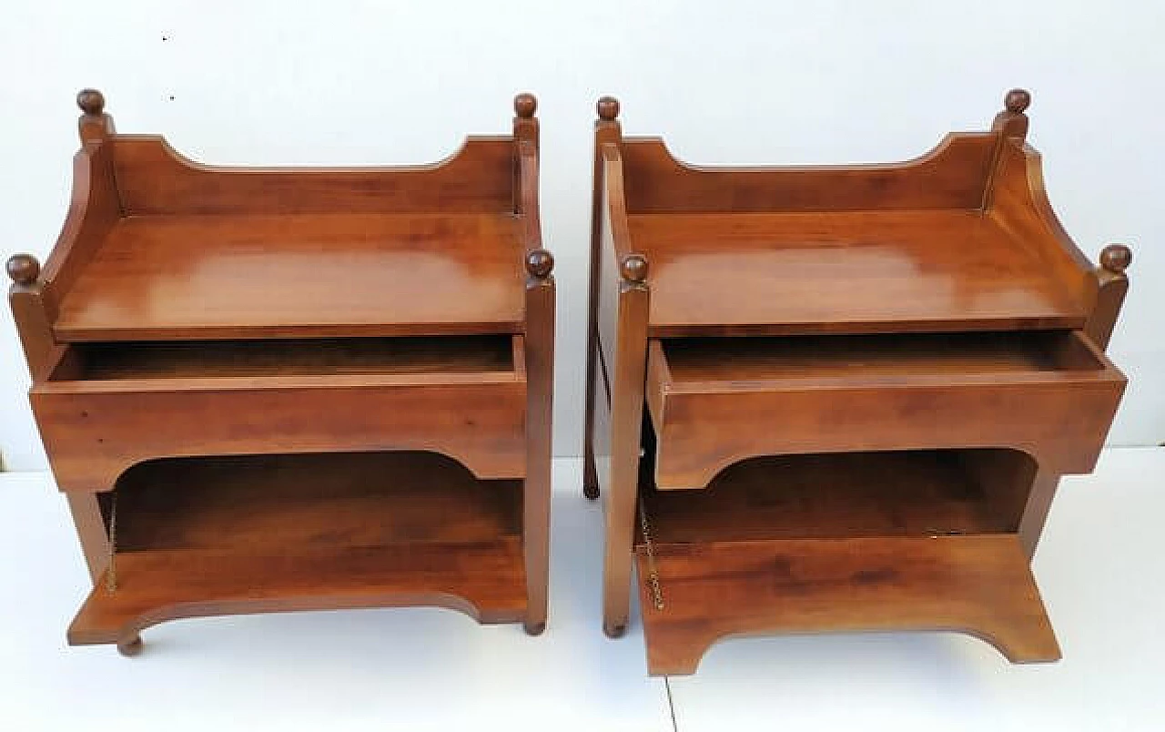 Pair of bedside tables attributed to Luigi Caccia Dominioni for Azucena, 1960s 2