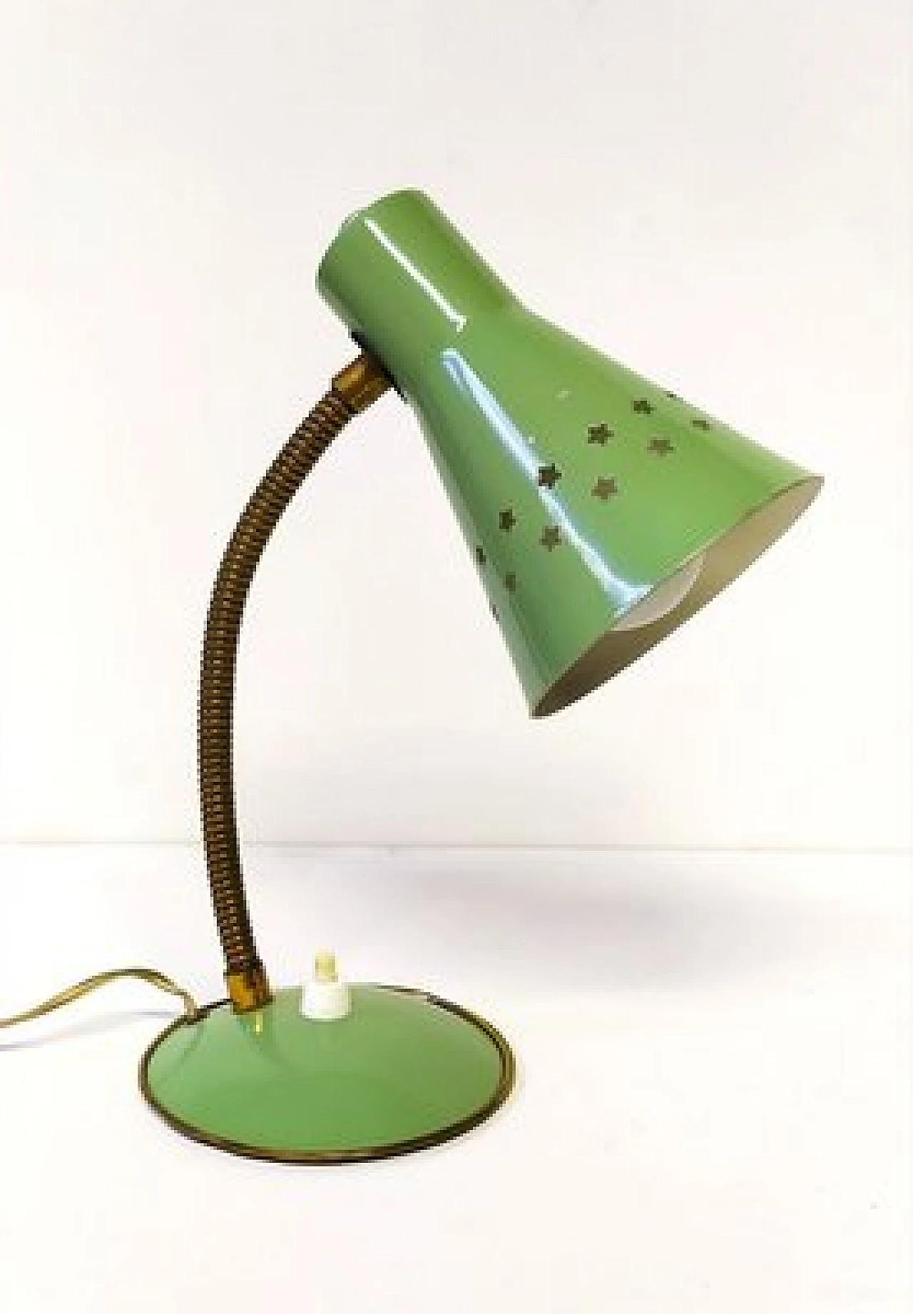 Lampada da tavolo di Angelo Lelli per Arredoluce, anni '50 1