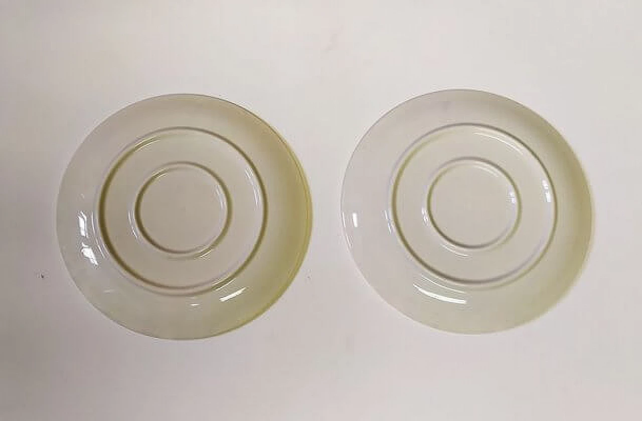 Pair of ceramic plates by Ottavio Missoni, 1991 3