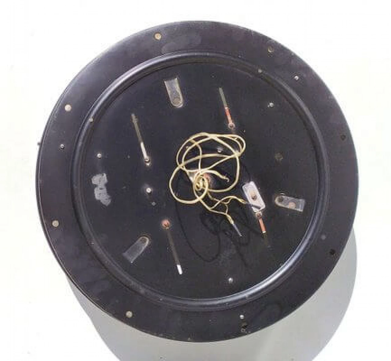 4 Ceiling lamps in aluminum and plastic by Stilnovo, 1960s 5