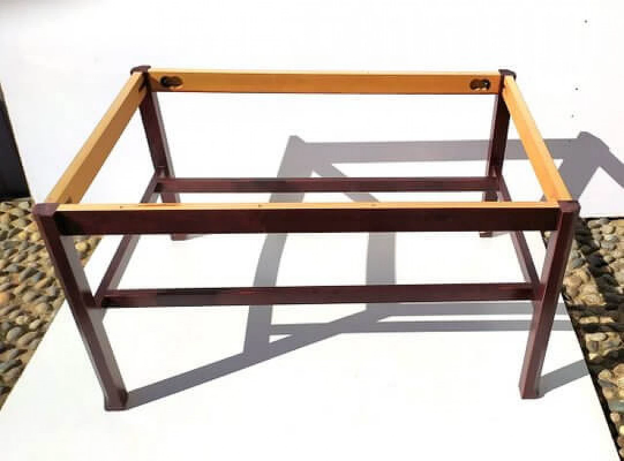 Tavolo in faggio tinto mogano di Ico & Luisa Parisi, anni '50 2