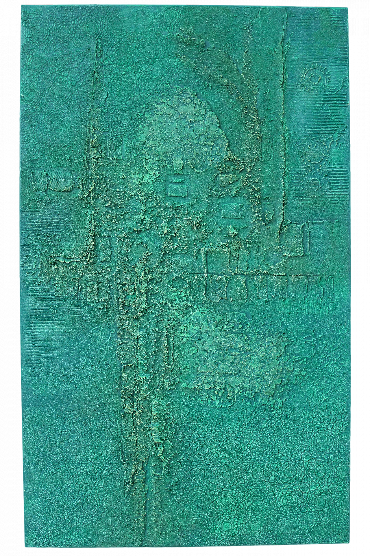 Stefano Bersani, Deserto verde, tecnica mista, 2014 7