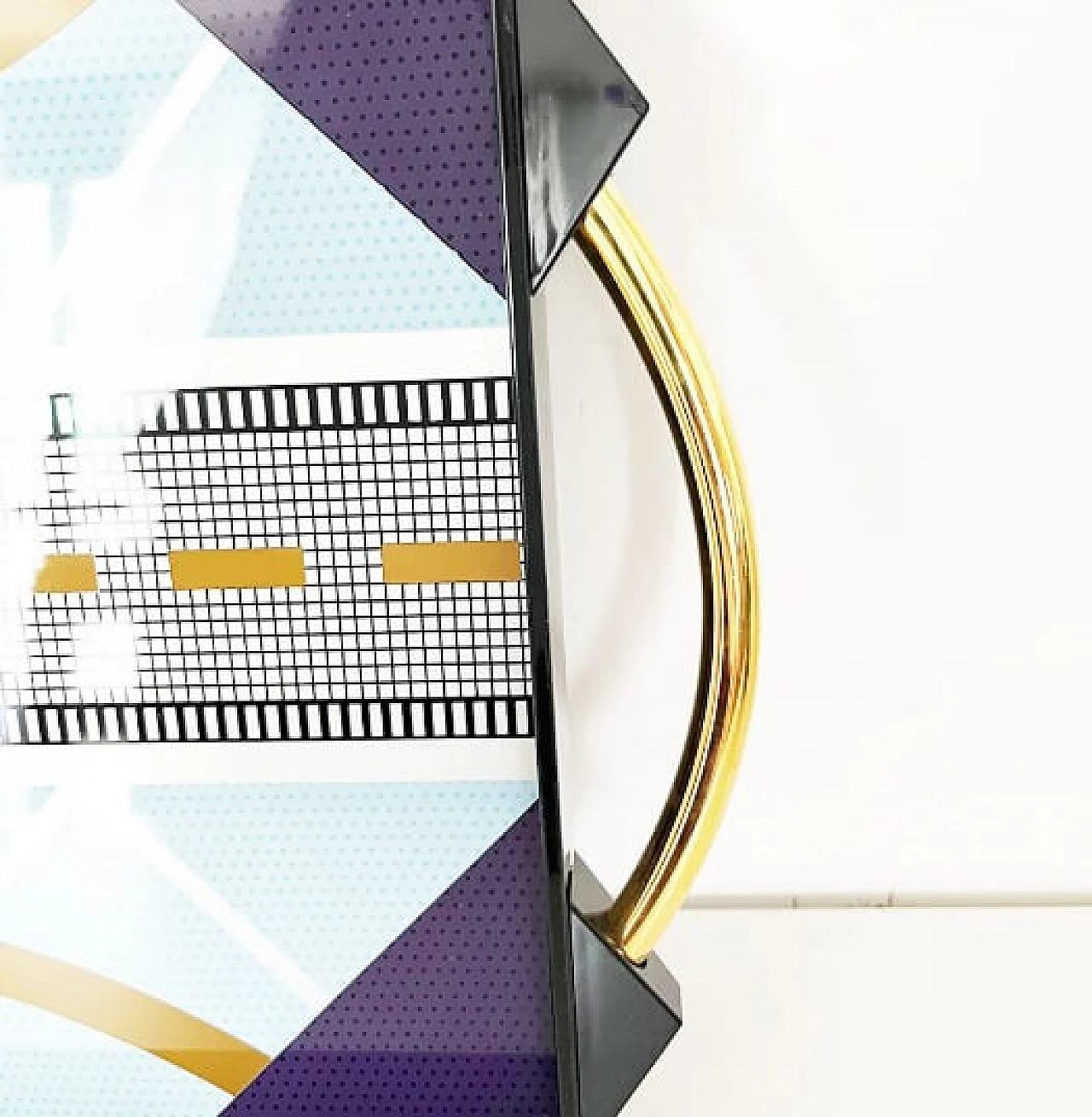 Vassoio in plastica Memphis di Matteo Thun per WMF La Galleria, 1986 2