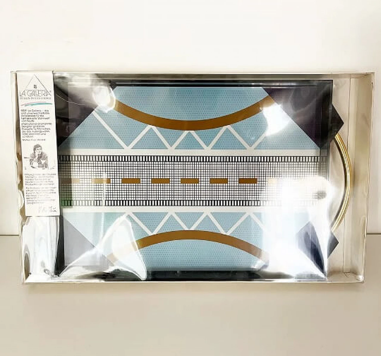 Vassoio in plastica Memphis di Matteo Thun per WMF La Galleria, 1986 5