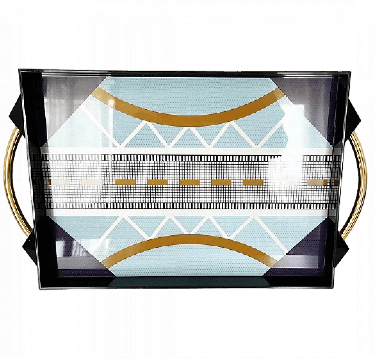 Vassoio in plastica Memphis di Matteo Thun per WMF La Galleria, 1986 6