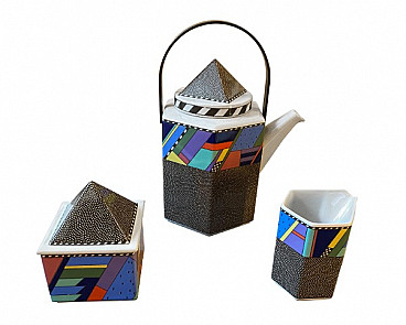 Porcelain tea set by Barbara Brenner for Rosenthal, 1990s