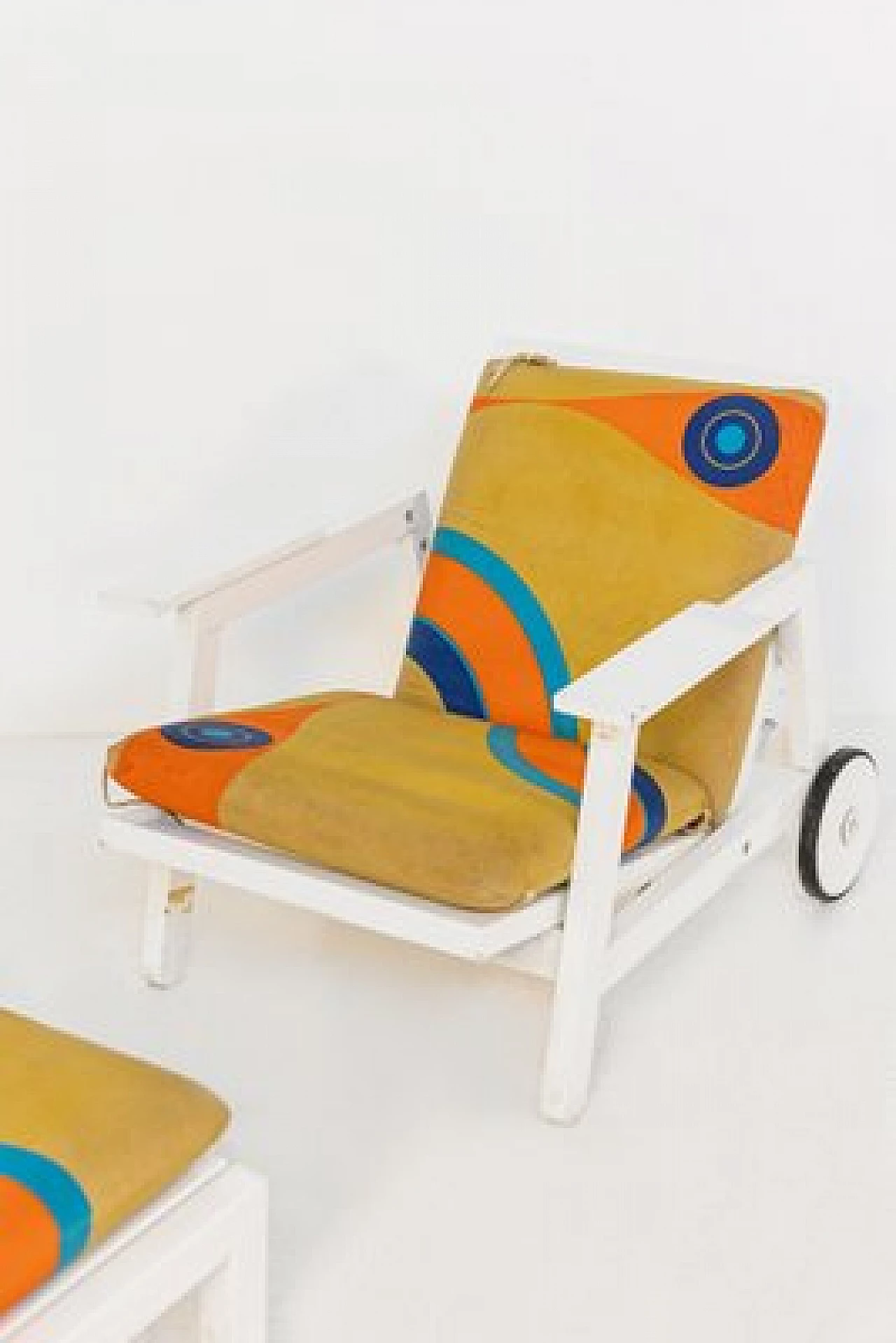 Poltrona e poggiapiedi di Martin Eisler & Carlo Hauner per Reguitti, anni '60 10