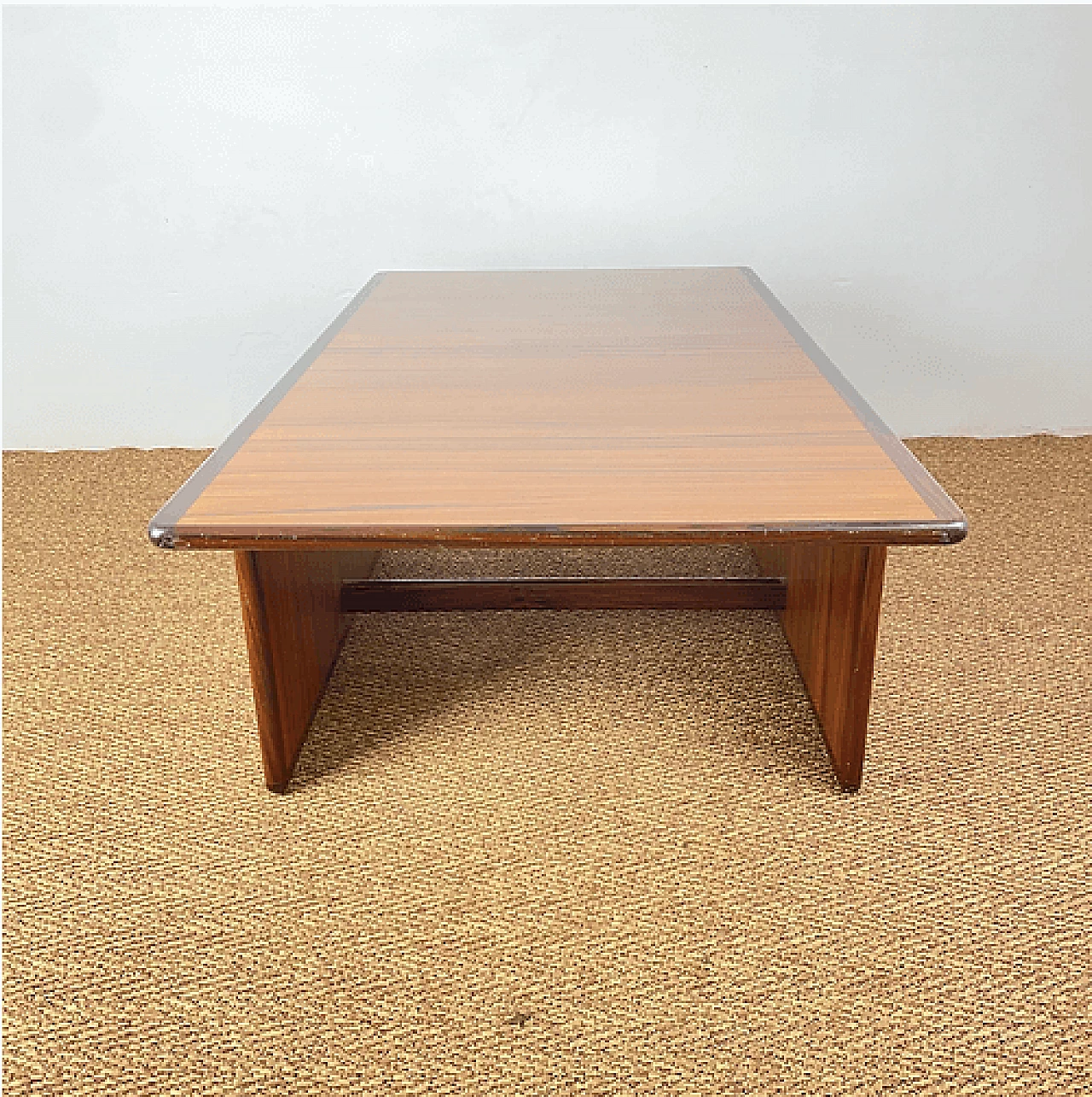 Artona coffee table in solid rosewood by Afra and Tobia Scarpa for Maxalto, 1960s 3