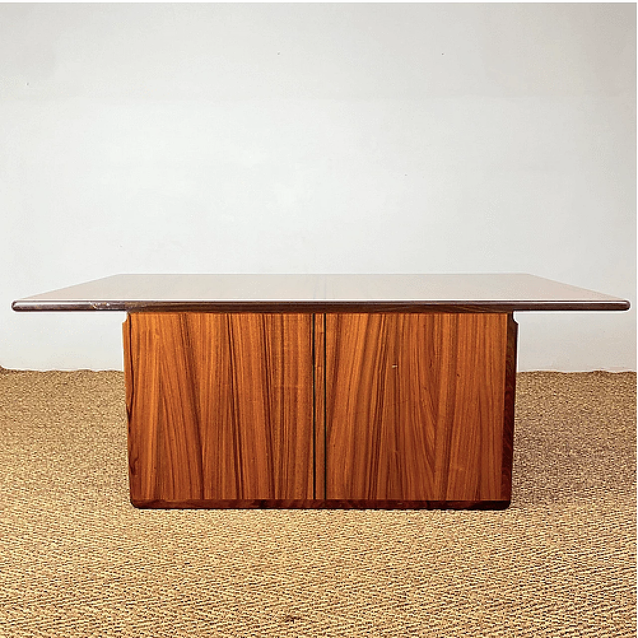 Artona coffee table in solid rosewood by Afra and Tobia Scarpa for Maxalto, 1960s 6