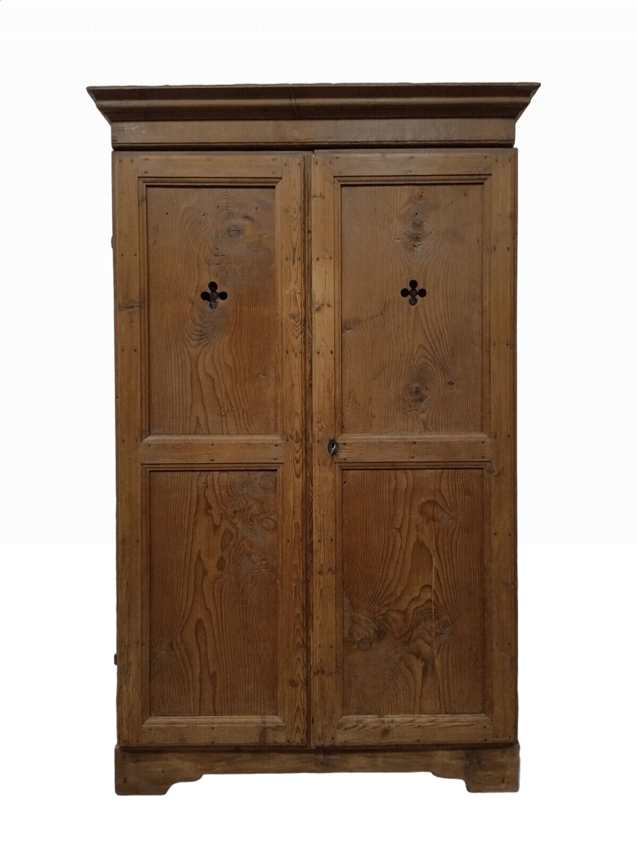 Armadio dispensa in larice, metà '700 12