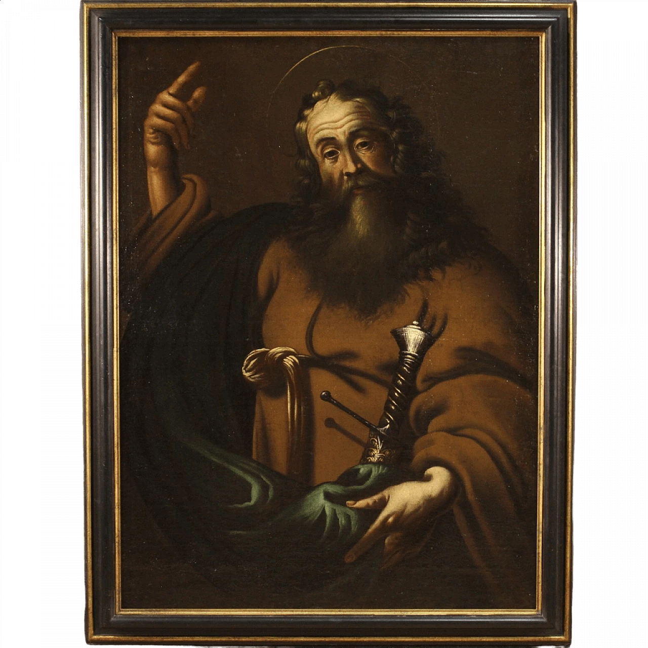 Portrait of St. Paul, oil on canvas, 17th century 13