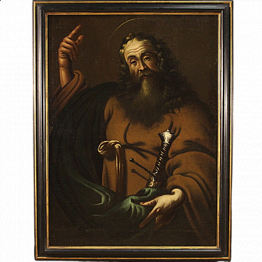 Portrait of St. Paul, oil on canvas, 17th century