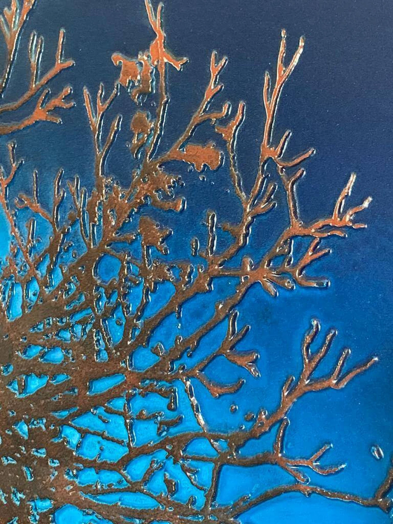 Stefano Bersani, Botanicum, pannello con radici e resine 6